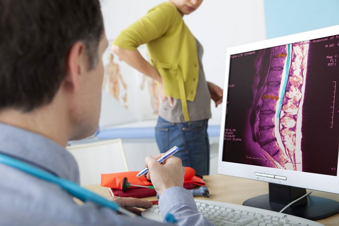 Az ágyéki osteokondrózis diagnosztizálása