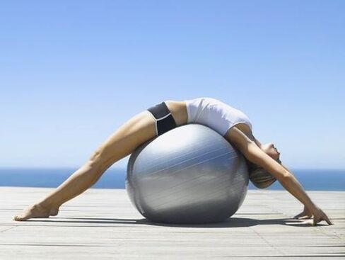 Fitball gyakorlatok az osteochondrosis kezelésére